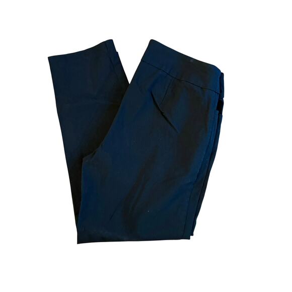 Terra & Sky Black Straight Leg Women Size 14W Trousers Pants Curvy Plus Size - Picture 2 of 3